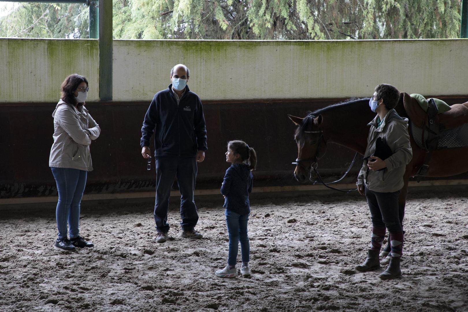 Morgado Lusitano: “Prova de vinhos – Encostas de Xira”; “Batismos Equestres”