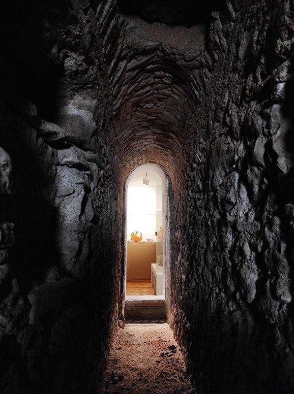 Igreja do Mártir Santo São Sebastião – Núcleo Museológico - Conduta de água do Século XVIII