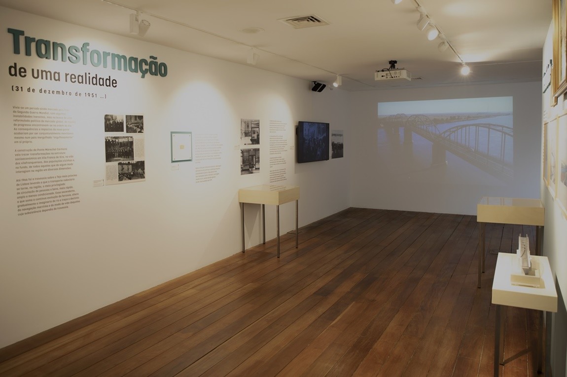 Exposição "A (re)afirmação de um elemento identitário - 70 ANOS DA PONTE MARECHAL CARMONA"