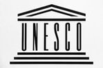 Logotipo do unesco em uma parede 101787494 1 188 99