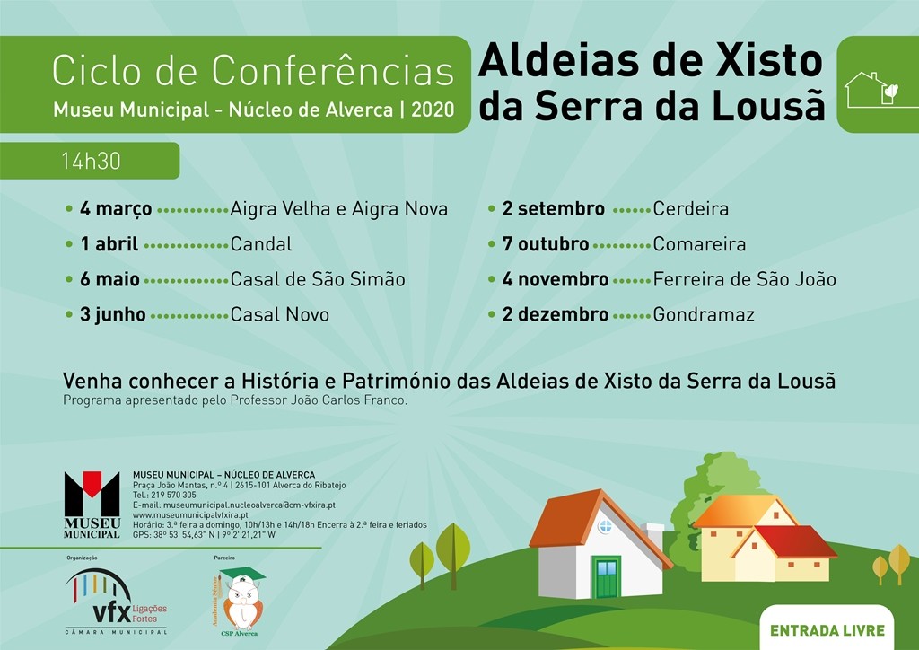 Ciclo de Conferências "Aldeias de Xisto da Serra da Lousã"