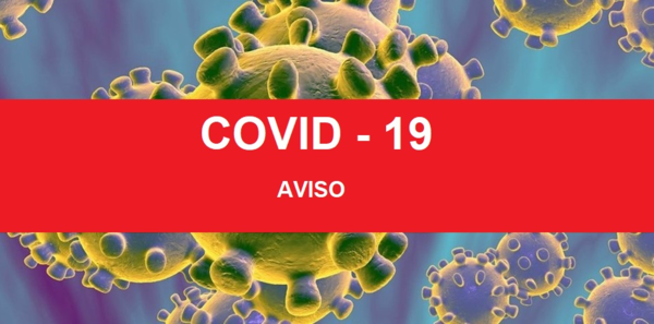 AVISO: ATIVIDADES MUNICIPAIS SUSPENSAS