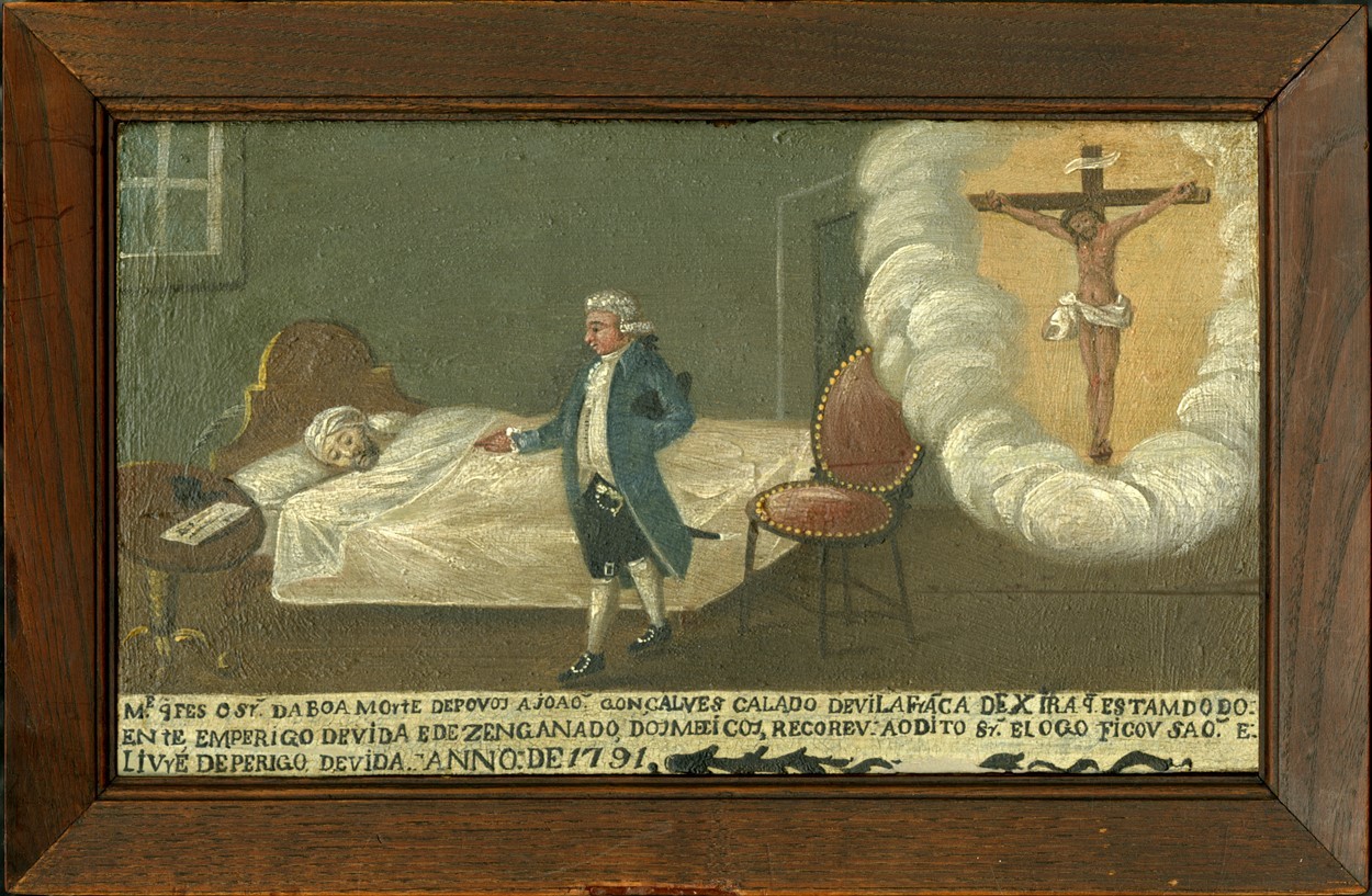 Ex-Voto dedicado ao Senhor Jesus da Boa Morte