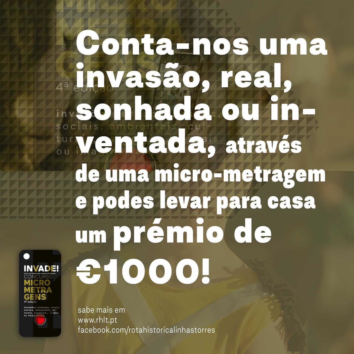 Concurso de Micro Metragens “INVADE”