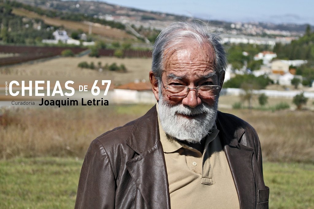 Fotografia do Curador da exposição - Joaquim Letria