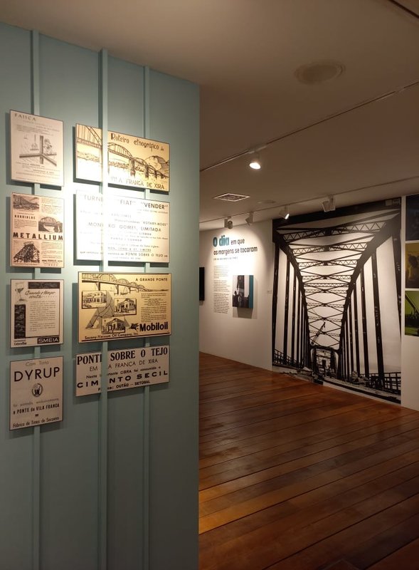 exposição evocativa “A (re)Afirmação de um Elemento Identitário, 70 anos da Ponte Marechal Carmona”.