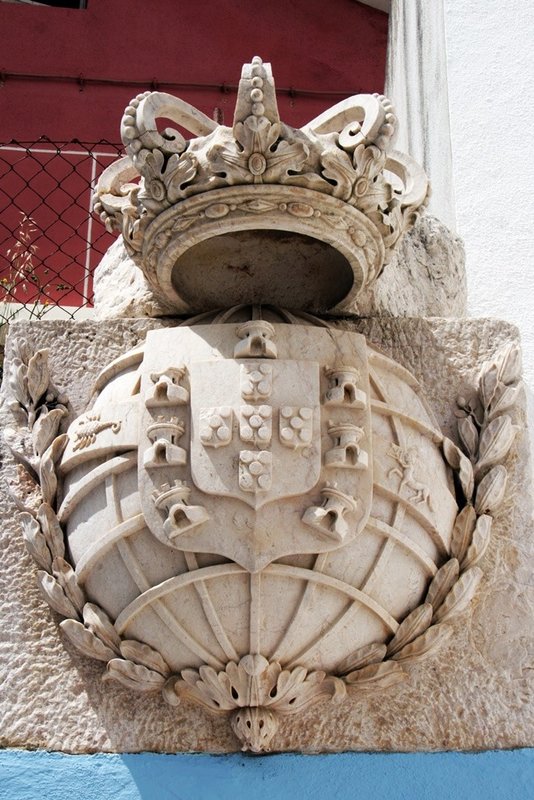 Igreja do Mártir Santo São Sebastião – Núcleo Museológico - Pedra de Armas de D. João VI, proveni...