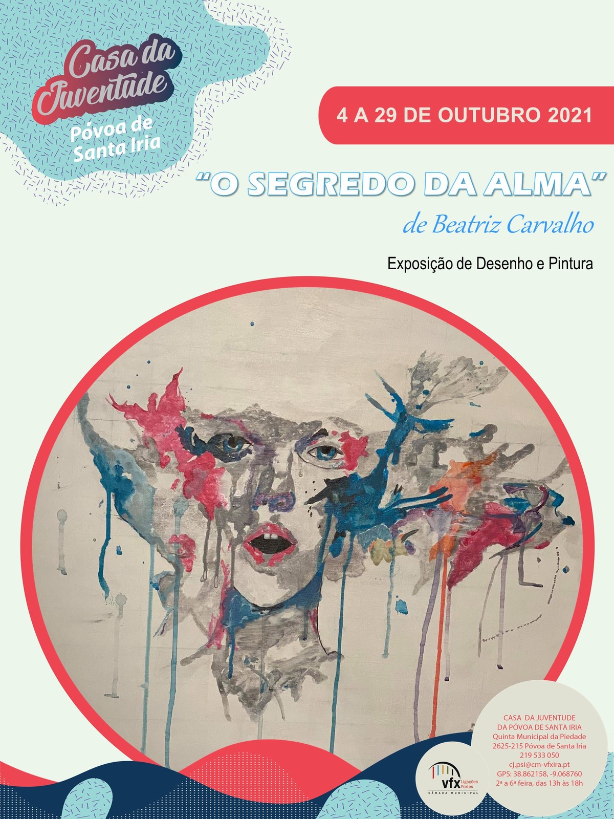 Exposição de Desenho e Pintura “O Segredo da Alma”, de Beatriz Carvalho